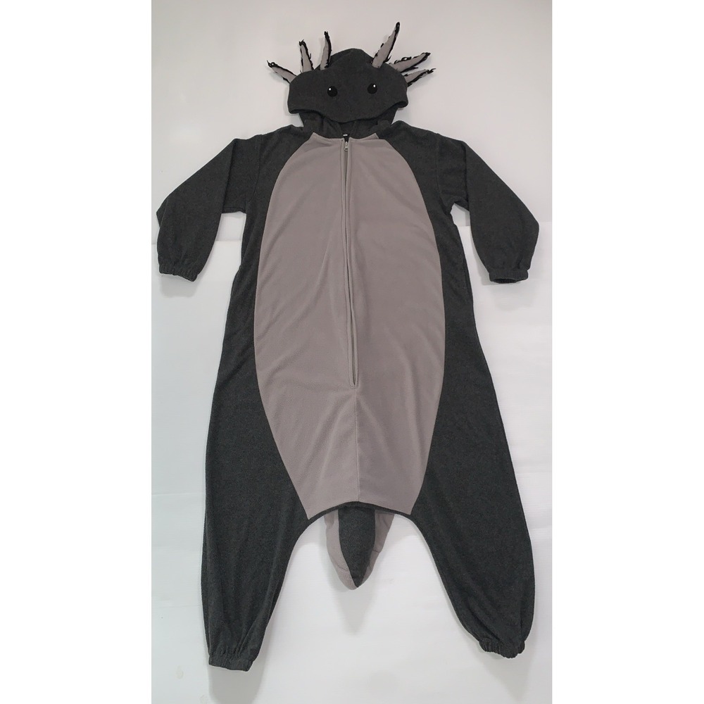 Unisex Axolotl Adult Pajamas Halloween Costume Cosplay One Piece Kigurumi Small